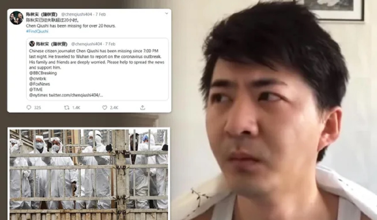 Wuhan journalist who blew whistle on Covid then vanished reappears after 600 days